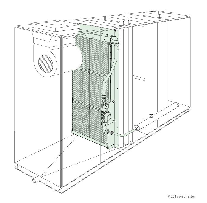 空調機への組込イメージ