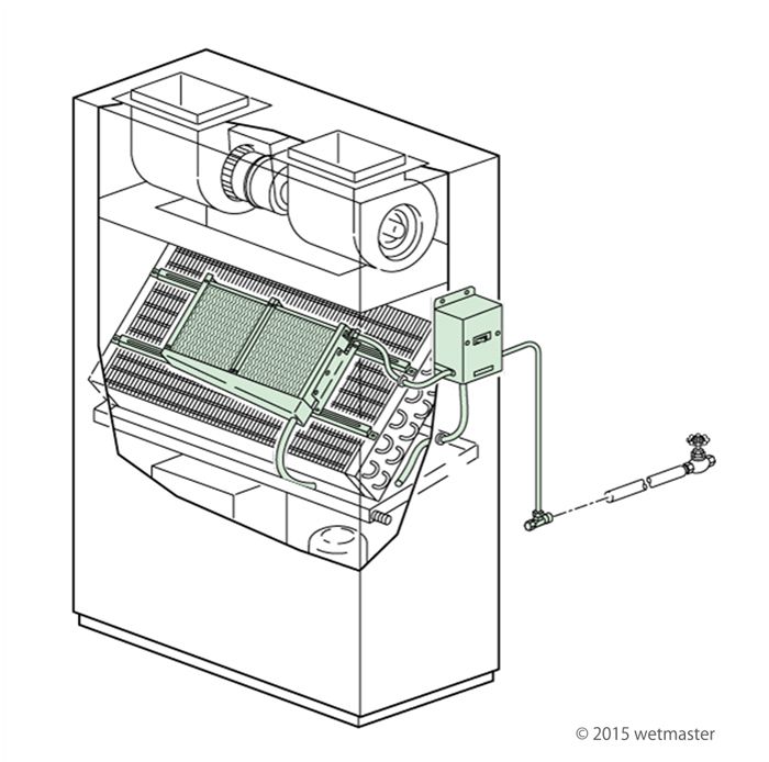 空調機への組込イメージ