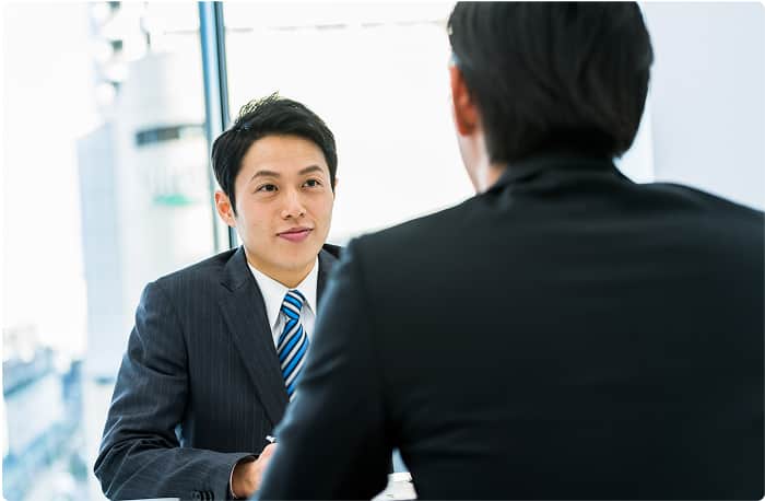 人事面談画像
