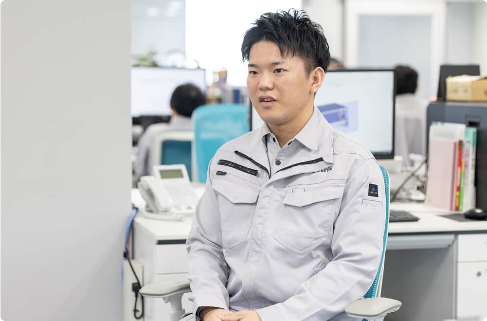 開発・設計 職 K.Kさんインタビュー画像