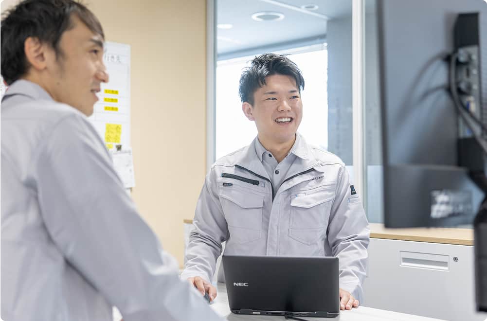 開発・設計 職 K.Kさんインタビュー画像