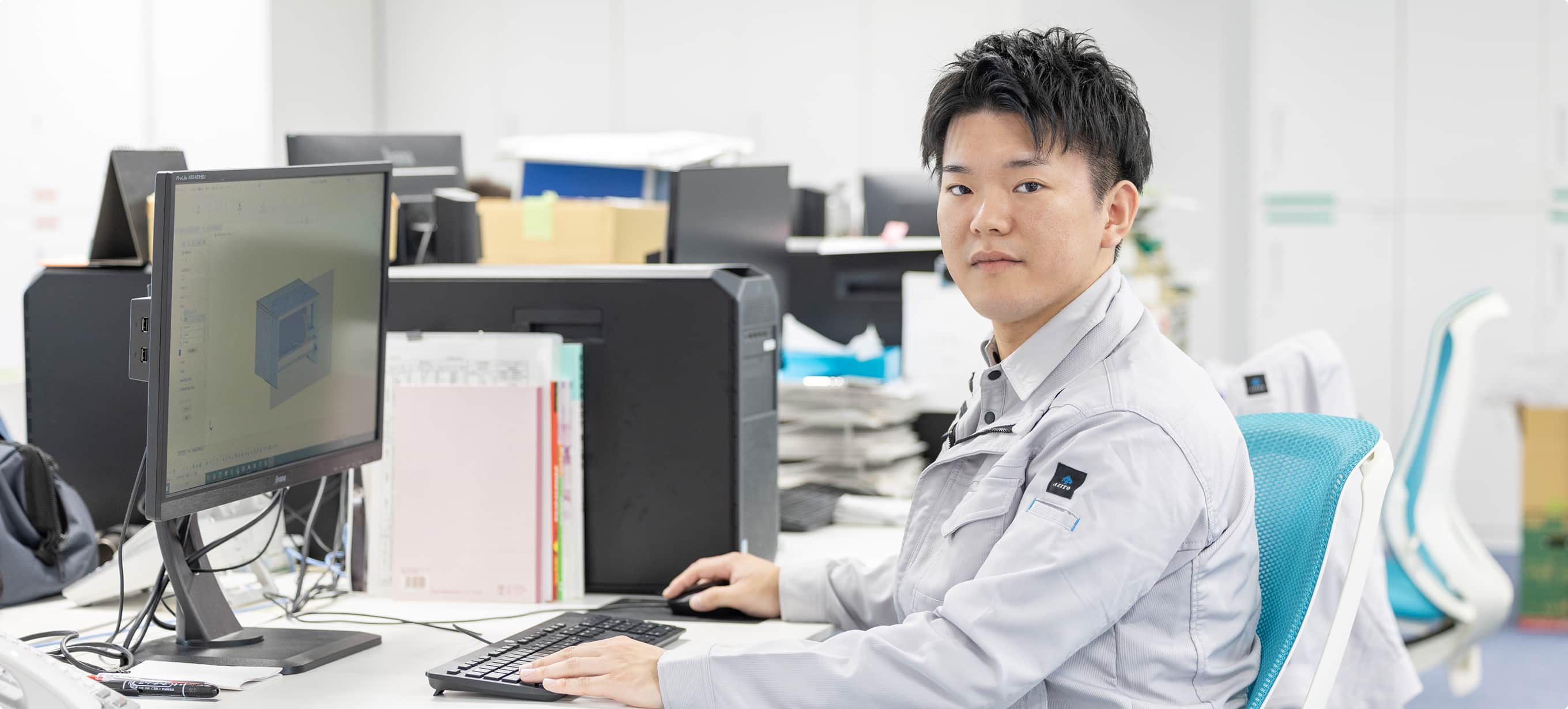 開発・設計 職 K.Kさんインタビューメインビジュアル