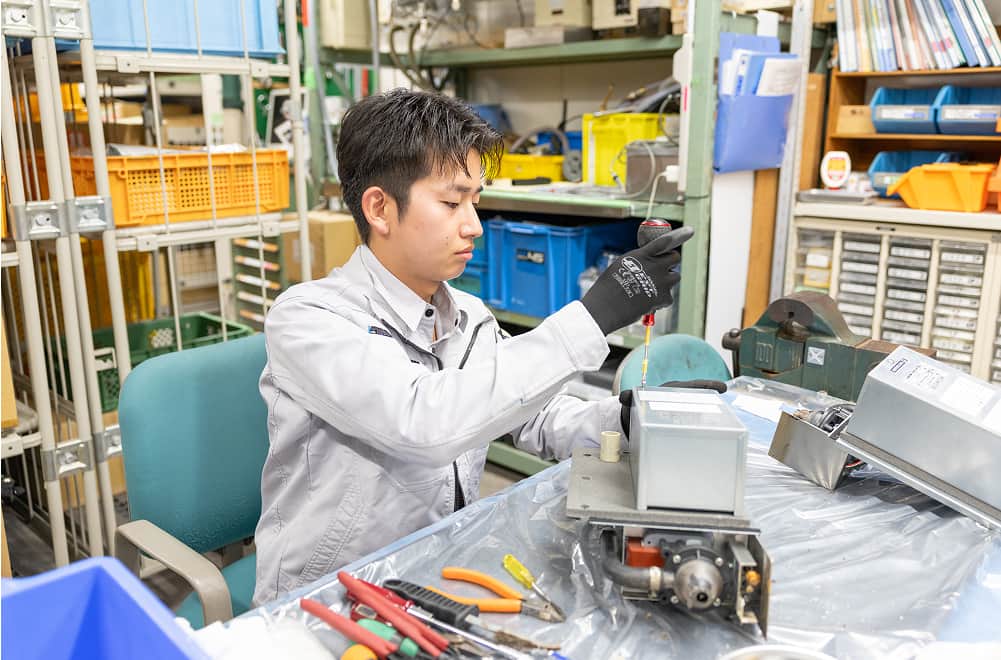 サービスメンテナンス 職 S.Nさんインタビュー画像