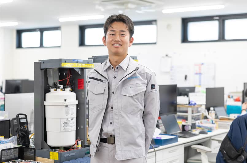 サービスメンテナンス 職 S.Nさんインタビュー画像