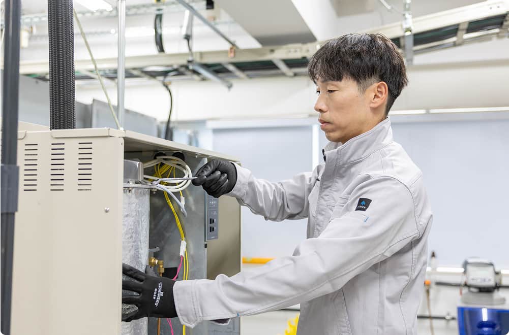 サービスメンテナンス 職 Y.Eさんインタビュー画像