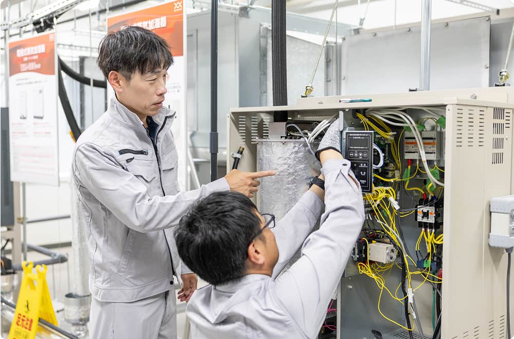 サービスメンテナンス 職 Y.Eさんインタビュー画像