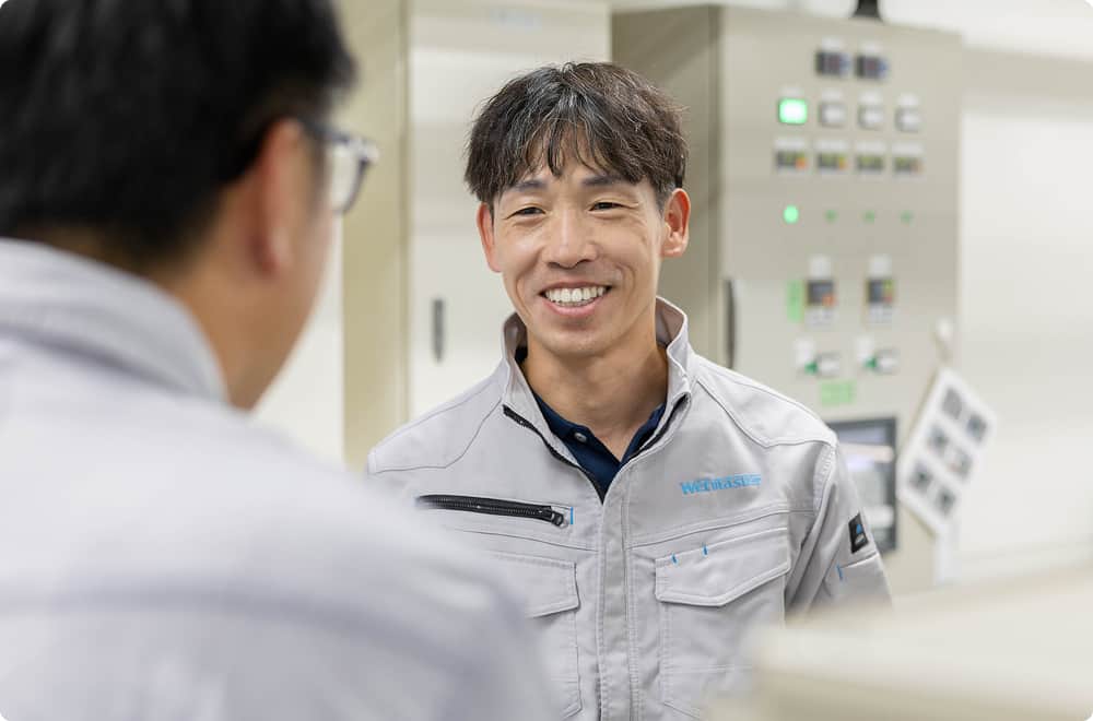 サービスメンテナンス 職 Y.Eさんインタビュー画像