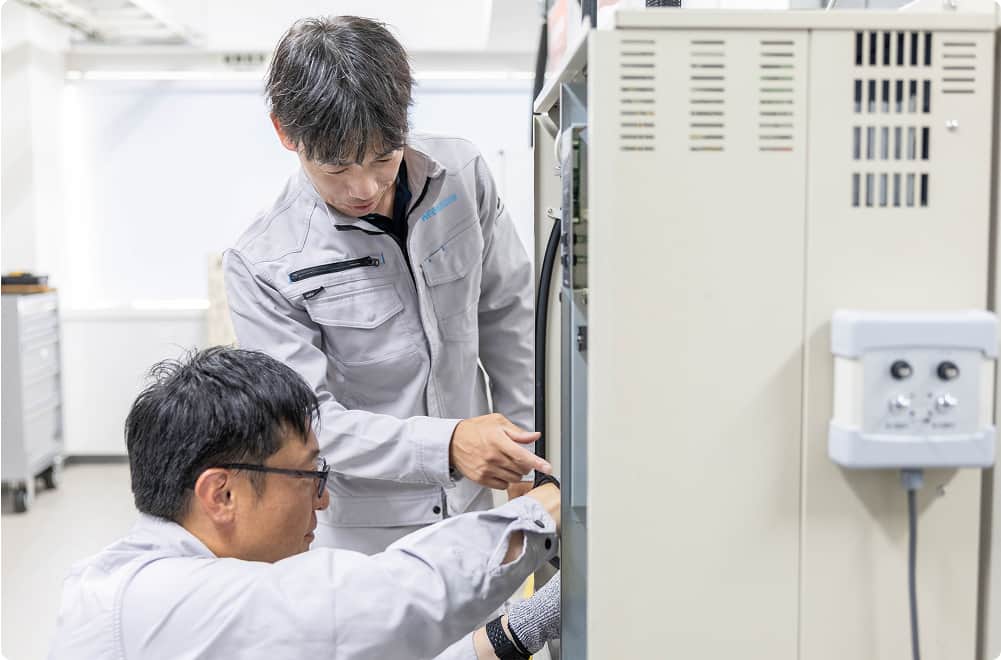 サービスメンテナンス 職 Y.Eさんインタビュー画像