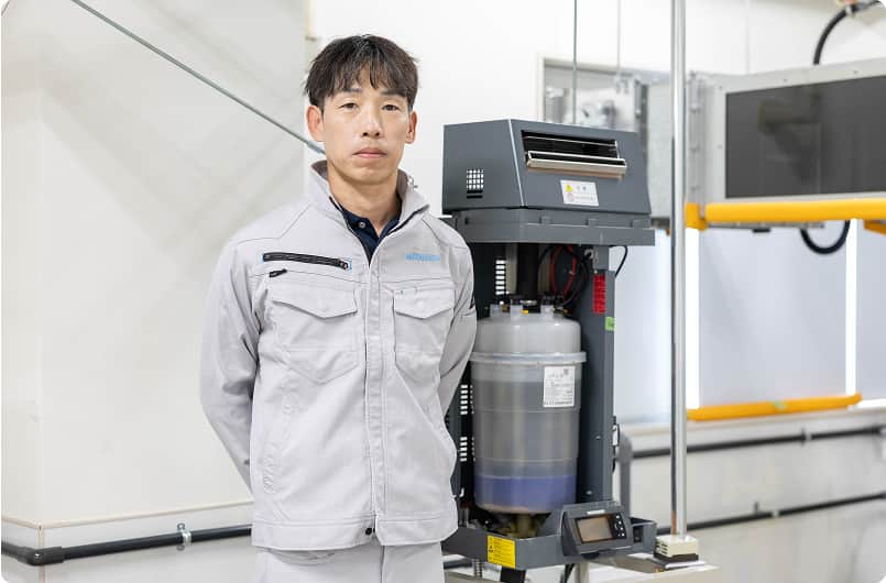 サービスメンテナンス 職 Y.Eさんインタビュー画像